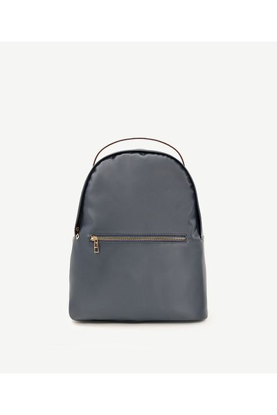Yargıcı Waterproof Fabric Backpack with Front Zipper Detail