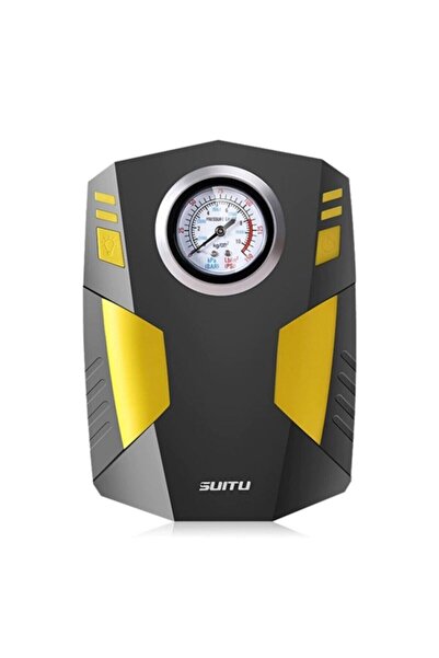 DUHOCK Areks 12V Djital Basınç Göstergeli Oto Lastik Şişirme Pompası Hava Kom...