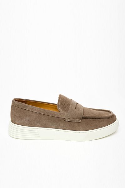 Morven Ανδρικά ΑΝΟΙΧΤΟ ΚΑΦΕ Καλοκαιρινά Casual Παπούτσια Eva Sole Suede