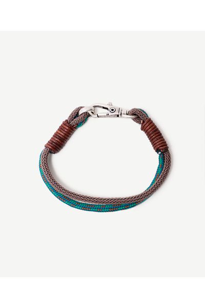 Yargıcı Leather Wrapped Paracord Bracelet