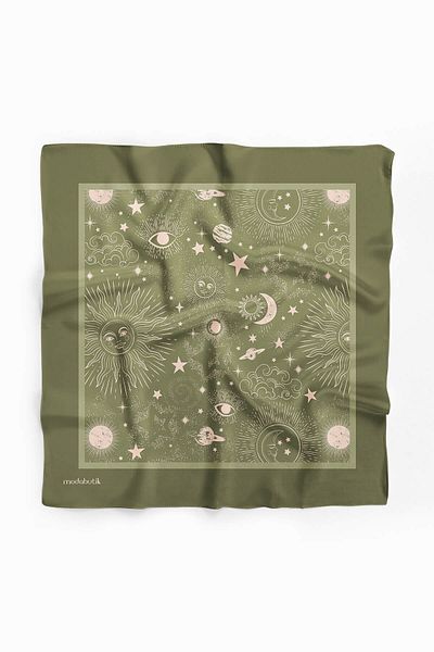 Modabutik Moon Patterned Bandana
