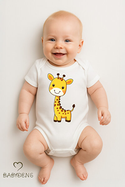 BABYDEN'S بدلة أطفال من القطن بنسبة 100% على شكل حيوان لطيف للجنسين، بدلة صيف...