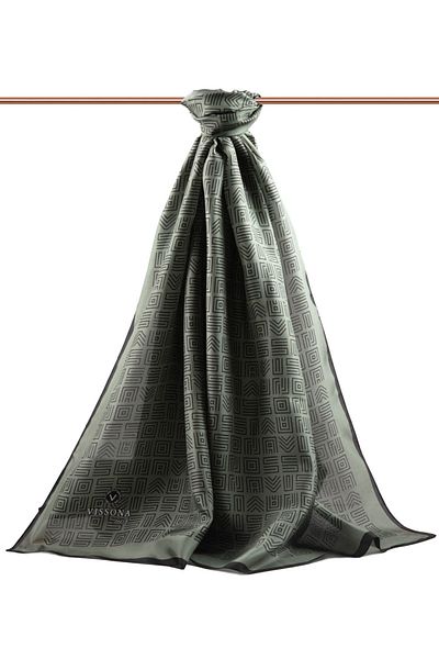 Vissona Σάλι 100% Silk Fresh