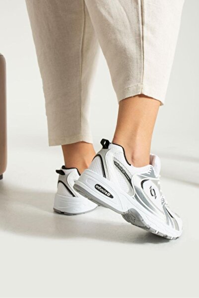 infinite8 530 Kadın, Erkek, Unisex Ortopedik Triko Yürüyüş Spor Ayakkabısı, Günlük Sneaker