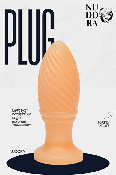 Anal Genişletici Dalgalı Yumuşak Esnek Jel Dokuda Anal Plug