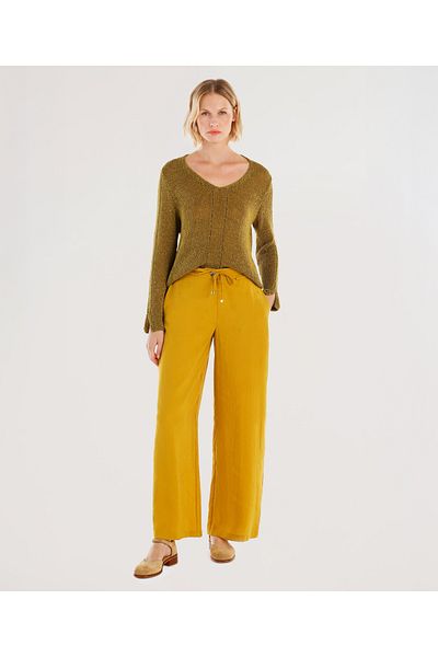 Yargıcı V-Neck Long Sleeve Sweater