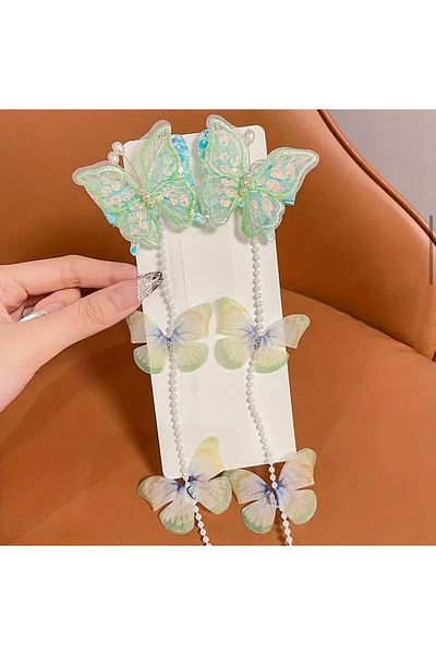 EliraToka Knitting Knittable Butterfly Model Clamp Buckle Double