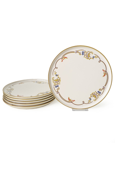 Keramika Bronze Bloom Nordic Service Plate 28 cm 6 Pieces 22929