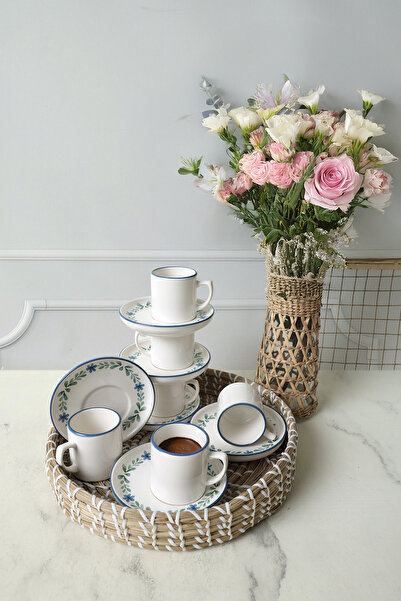 Keramika Daphne Nordic Kahve Takımı 12 Parça 6 Kişilik 22921-24