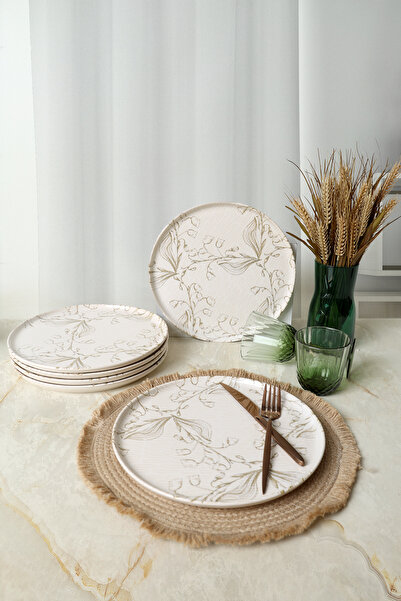 Keramika Softflora Nordic Service Plate 28 Cm 6 Pieces 22980