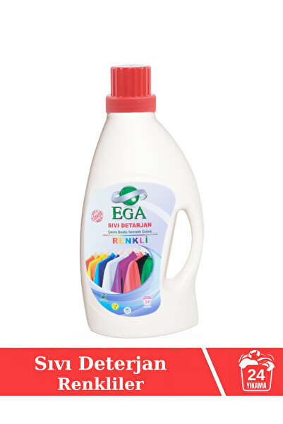 Ega Kimya Power Jel Renkli Sıvı Yıkama Deterjanı 1100 ml