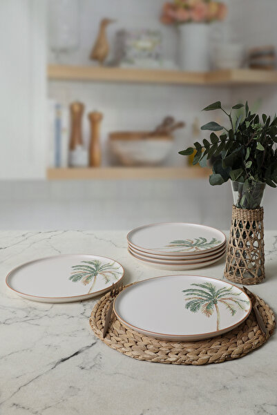 Keramika طبق تقديم برانز نورديك 28 سم 6 قطع 22903