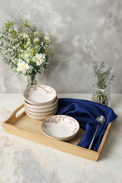 Keramika Bronze Bloom Ring Snack Bowl / Sauce Bowl 13 cm 6 Pieces 22929