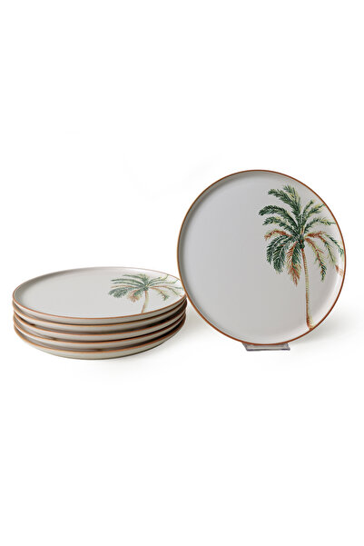 Keramika طبق تقديم برانز نورديك 28 سم 6 قطع 22903