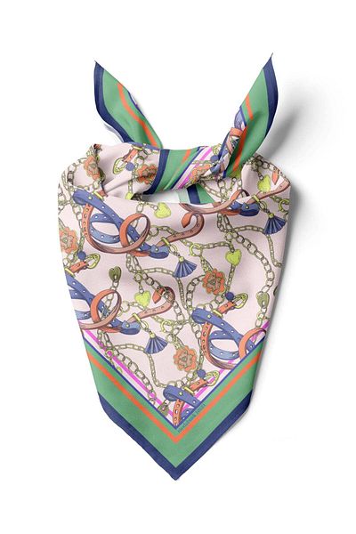 Modabutik Z76 Women's Pattern Bandana Dg-535