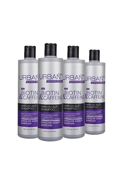 Urban Care Expert Biotin & Caffeine Dökülme Karşıtı Şampuan 4 X 350 ml