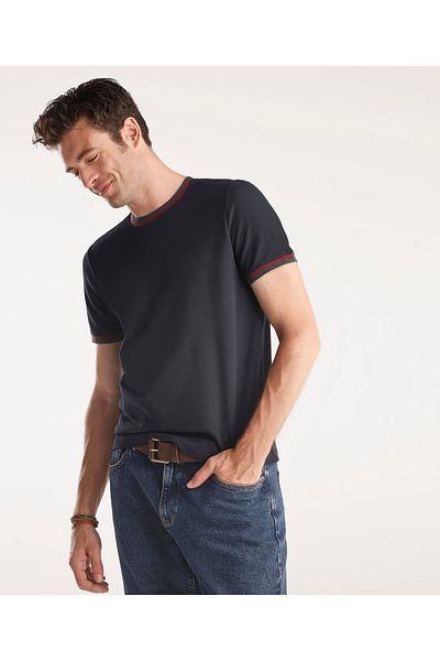 Yargıcı Ανδρικό T-Shirt με γιακά ποδηλάτου