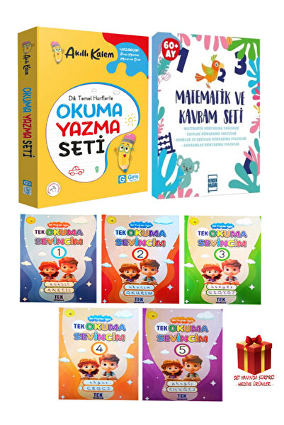 Editör Yayınevi Giriş Yayınları Okuma Yazma Seti Matematik Ve Kavram Seti Oku...