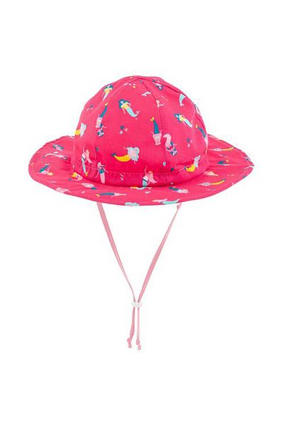 Stephen Joseph Baby Girl Hat Mermaid Pink