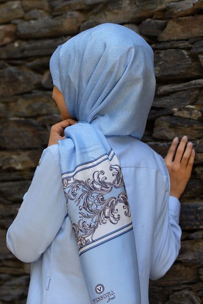 Vissona Σάλι 100% Silk Fresh