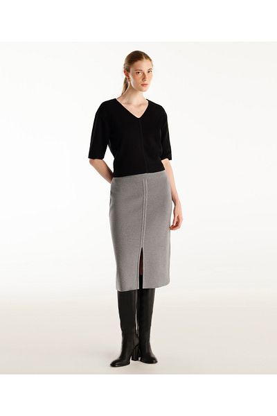 Yargıcı Knitwear Skirt