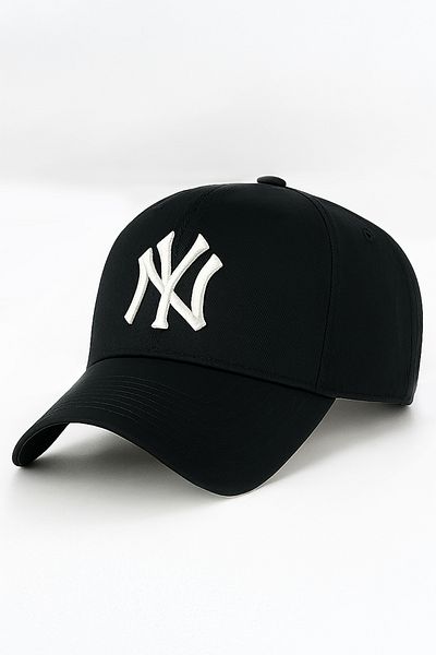 Verahed Ny New York Embroidery Unisex Baseball Black Hat Women's Hat Men's Hat Summer Hat