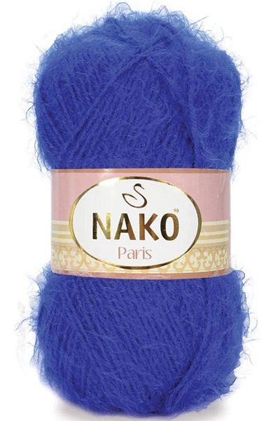 NAKO Paris Colored Knitting - Saks Blue, Thread Yarn Wool Code:10357