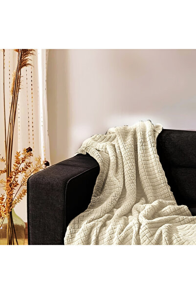 Marilyn Wellsoft Extra (EKSTRA) Yumuşak Tv Puff Battaniye - (makinede Yıkanab...