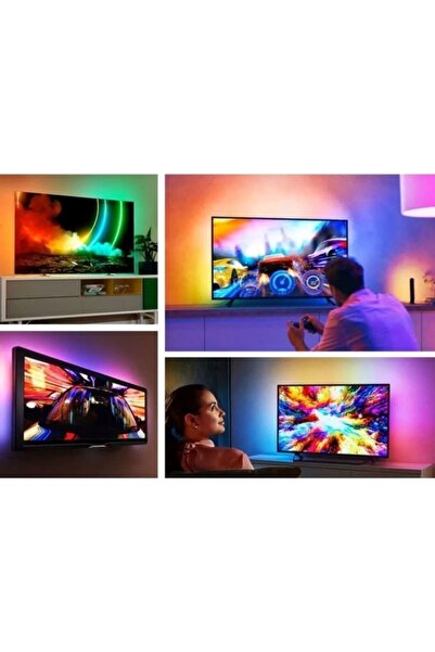 Cata V/PC Arkası USB'li Kumandalı 3 Metre RGB Şerid Led