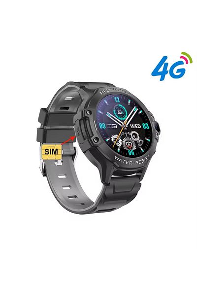 BSG TECH Kids GPS Smart Watch With Phone, 1.38 Inch, Android/ios, 4G Lte, 670 Mah, Video Call