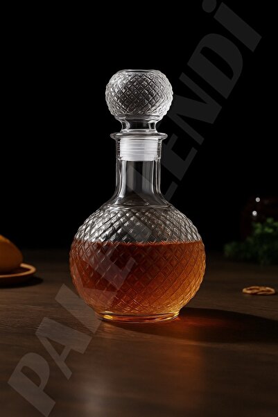 Genel Markalar Kristal El Yapımı Lüks Viski Şişesi Sürahi Karaf Seti Su Meşrubat