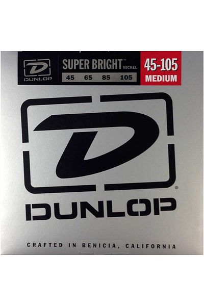 Jim Dunlop Dbsbn45105 Nickel 4 String Bass Guitar String (45-105)