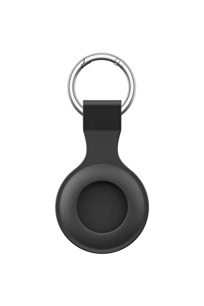Go Aksesuar Airtag Kılıfı Akıllı Takip Cihazı Kılıfı Anahtarlık Tam Koruma Kl...
