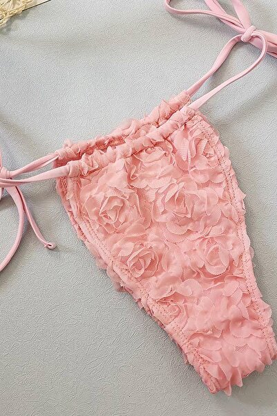 Bikini Mayokini Dünyası Σετ μπικίνι Pina Güllü Brazilian - Ροζ