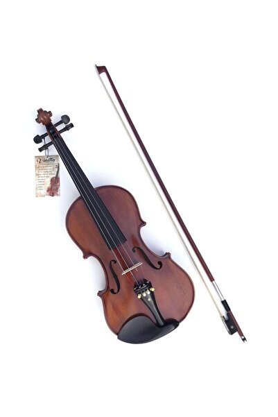 VANETTA VL-3 / 4/4 Masif Ağaç Keman (Abanoz Kulak ve Aksam )
