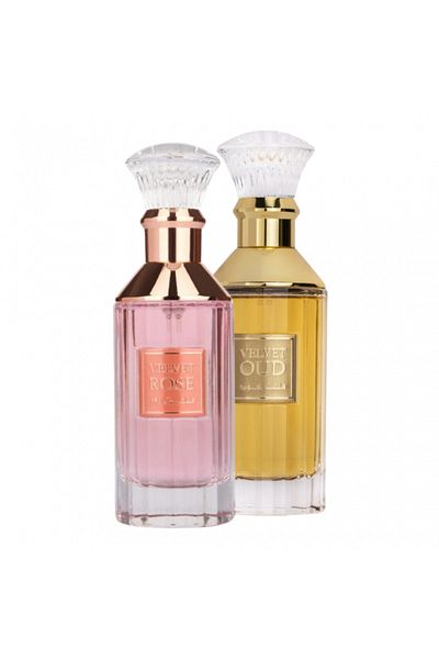 lattafa Pachet 2 parfumuri Lattafa: Velvet Oud 100ml + Velvet Rose 100ml