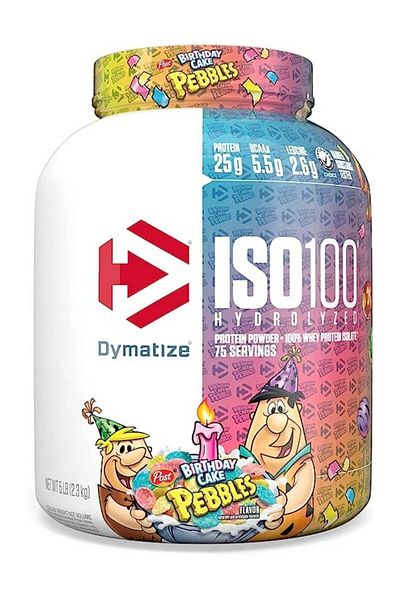 Dymatize Iso100 Birthday Cake Pebbles 5LB