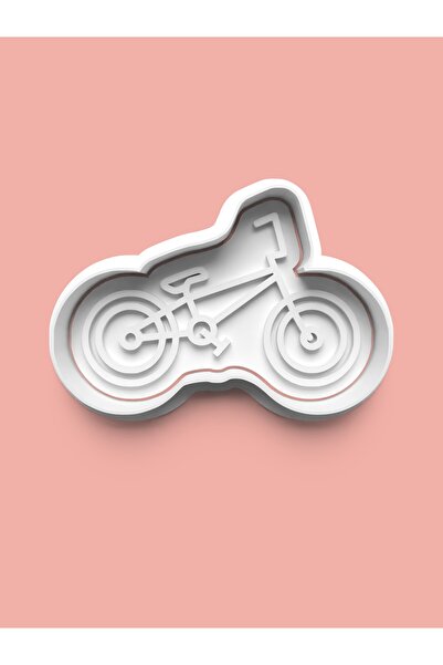 AKTASTORE قالب كوكيز الدراجة وقالب عجينة السكر