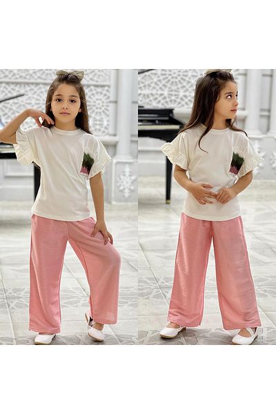 Amur Girls Tracksuit Set & Bottom Top Set