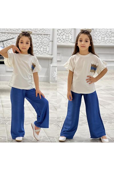 Amur Girls Tracksuit Set & Bottom Top Set