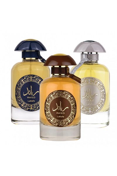 lattafa Pachet 3 parfumuri: Raed 100ml + Raed Luxe 100ml + Raed Oud 100ml