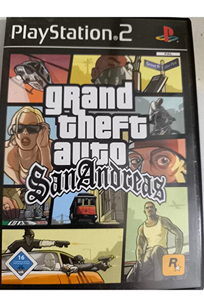 RockStar Games GTA sun andreas PS2 orjinal oyundur 2.el