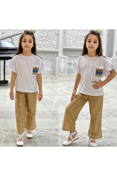 Amur Girls Tracksuit Set & Bottom Top Set
