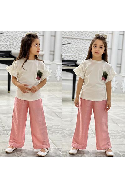 Amur Girls Tracksuit Set & Bottom Top Set