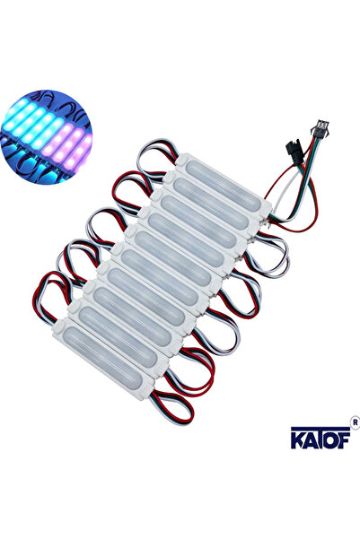 KARAKÖY LED SHOP Karaköy Led Shop - 12Volt 3Watt RGB Piksel Modül Led (20 Adet)