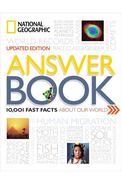 NATIONAL GEOGRAPHIC Answer Book, Updated Edition: 10,001 Fast Facts About Our World