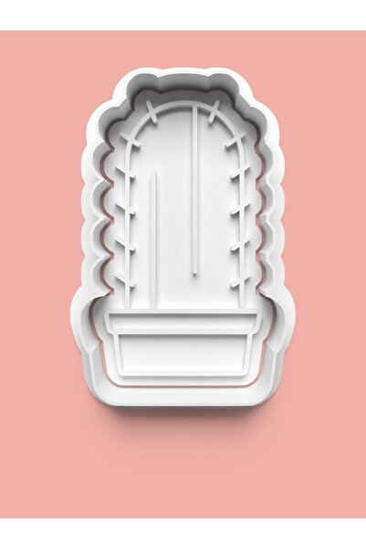 AKTASTORE قالب كوكيز الصبار وقالب عجينة السكر 0381-2