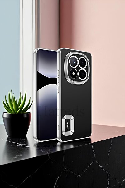 Hatreds Xiaomi Redmi Note 14 Pro 4G Kılıf Kamera Korumalı Logo Gösteren Omega...