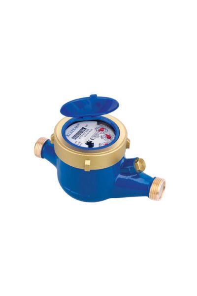 Klepsan KVS 3Y 1/2 165 mm 2,5m3/h Yaş Tip Çok Hüzmeli Soğuk Su Sayaçları