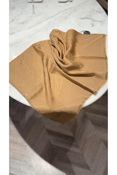 ipekevi Desen Şal 4372 Sütlü Kahve